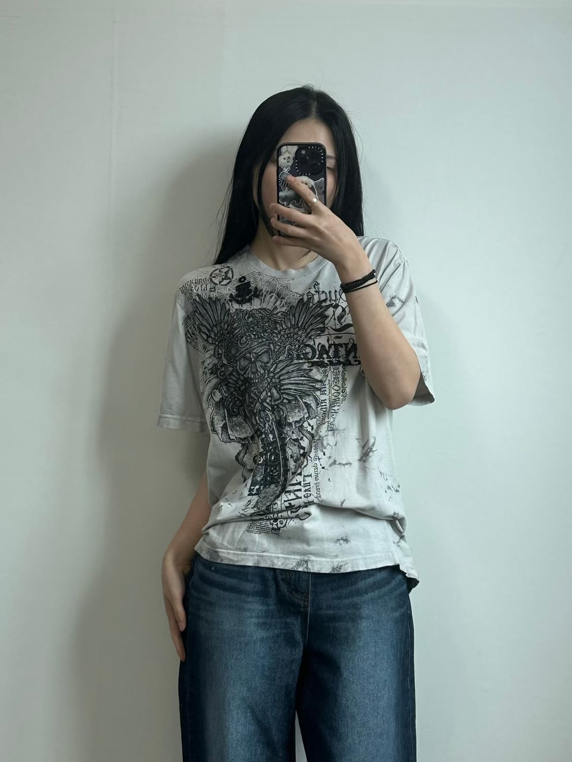 버커루 빈티지 y2k 와투케 반팔 티셔츠 상품이미지1