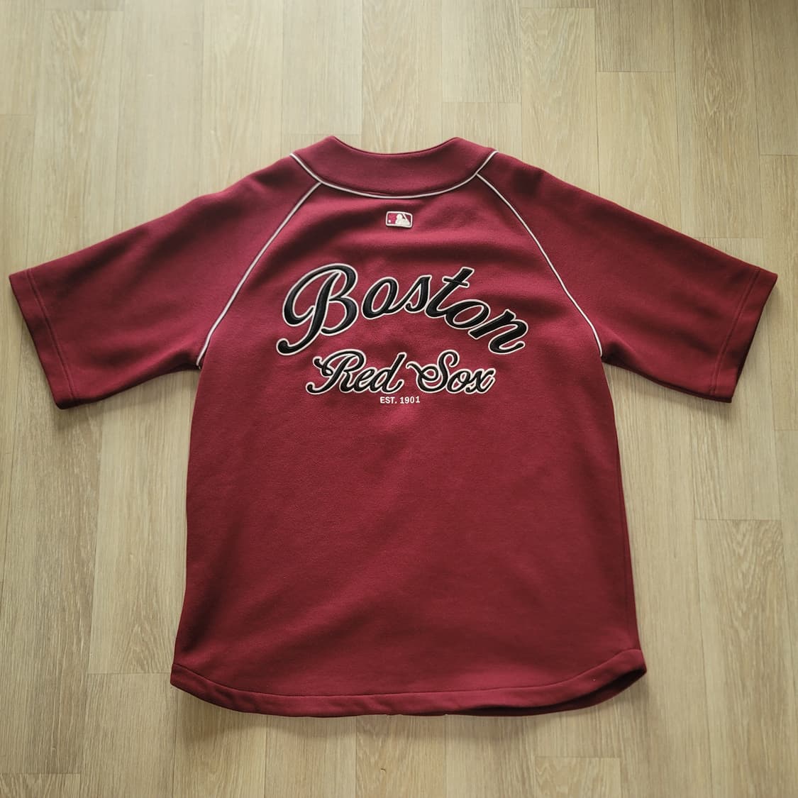 (정가 13만9천) MLB 정품 보스턴레드삭스 버건디 셔츠 유니폼 상품이미지2