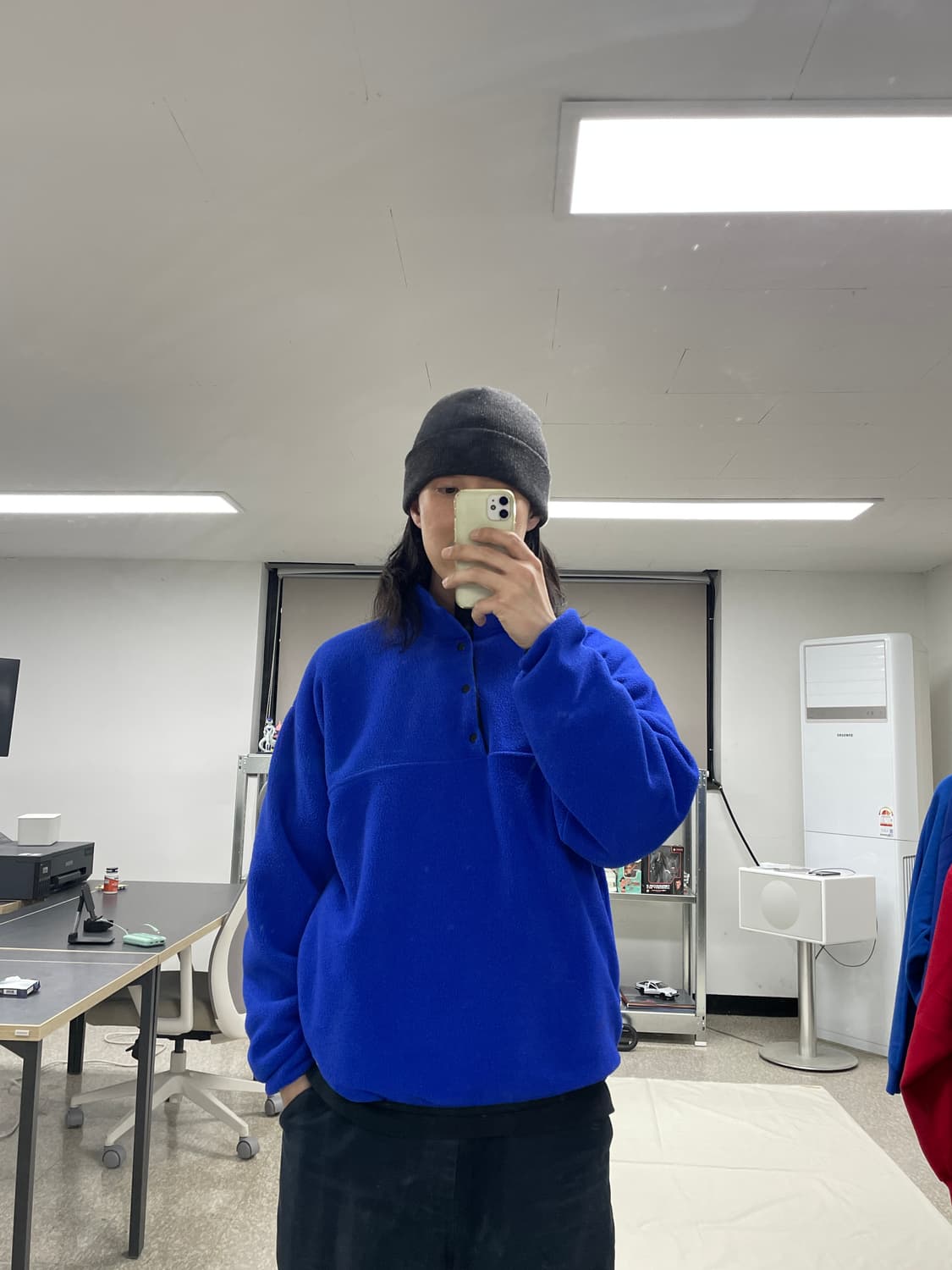 [L]90s Russell러셀 made USA 후리스 풀오버 플리스신칠라 상품이미지8