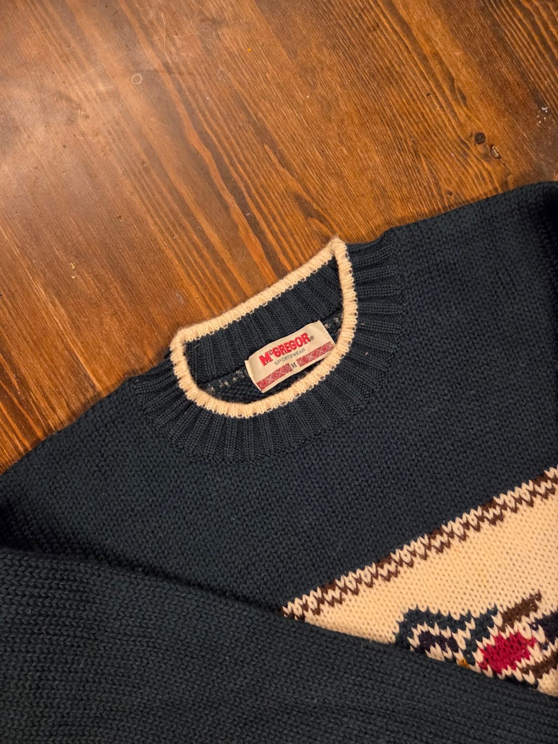 90's 맥그리거 램스울니트 상품이미지2