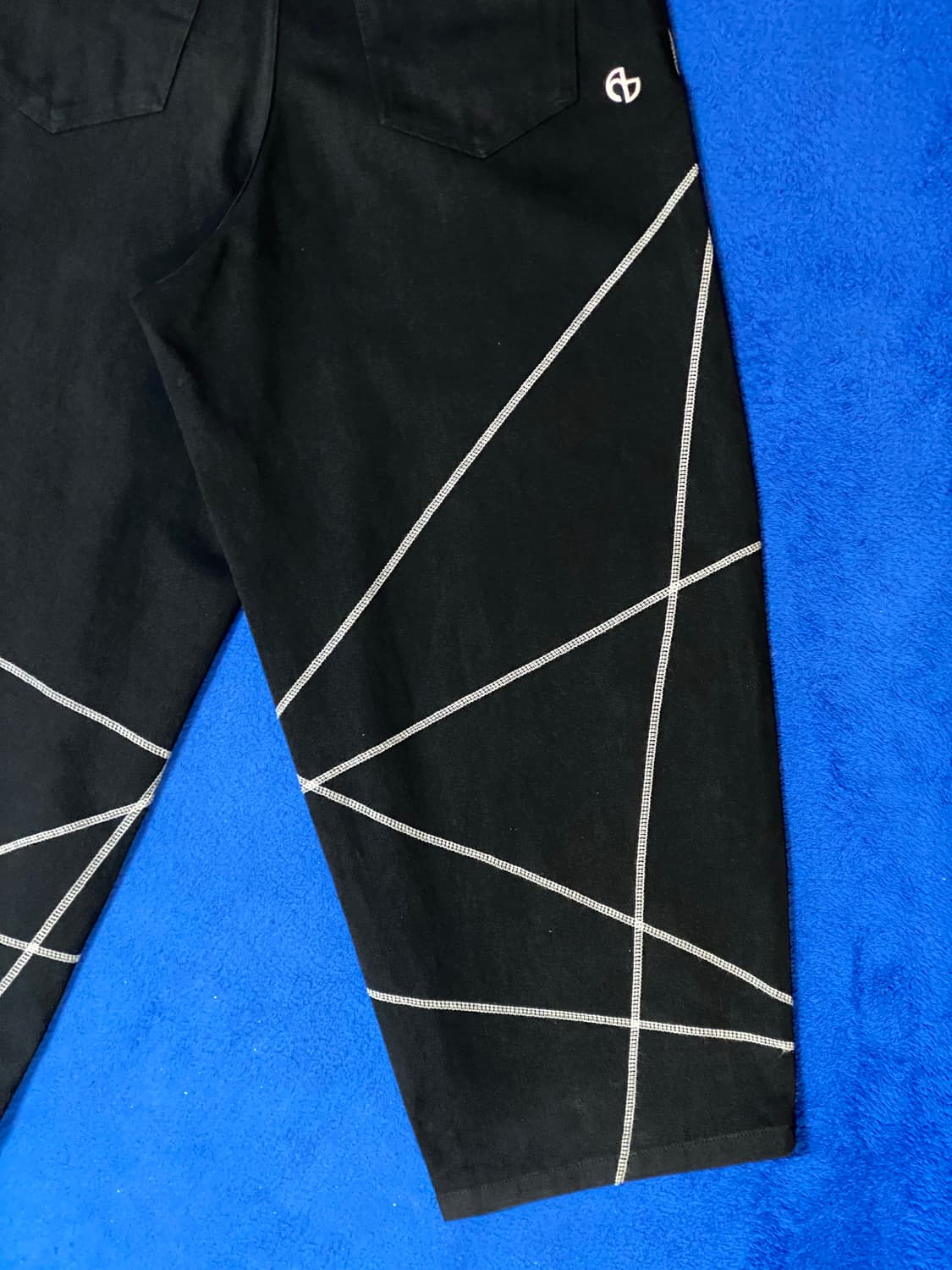 NOMANUAL 노매뉴얼 S.L 와이드 팬츠 - 블랙 L 상품이미지7