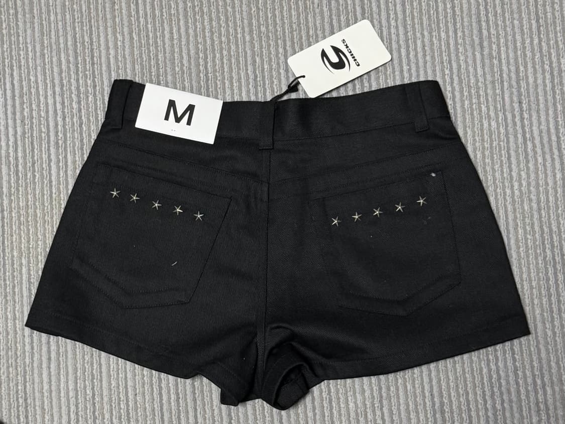 칙스 멀티스터드 숏팬츠 블랙 M 상품이미지2