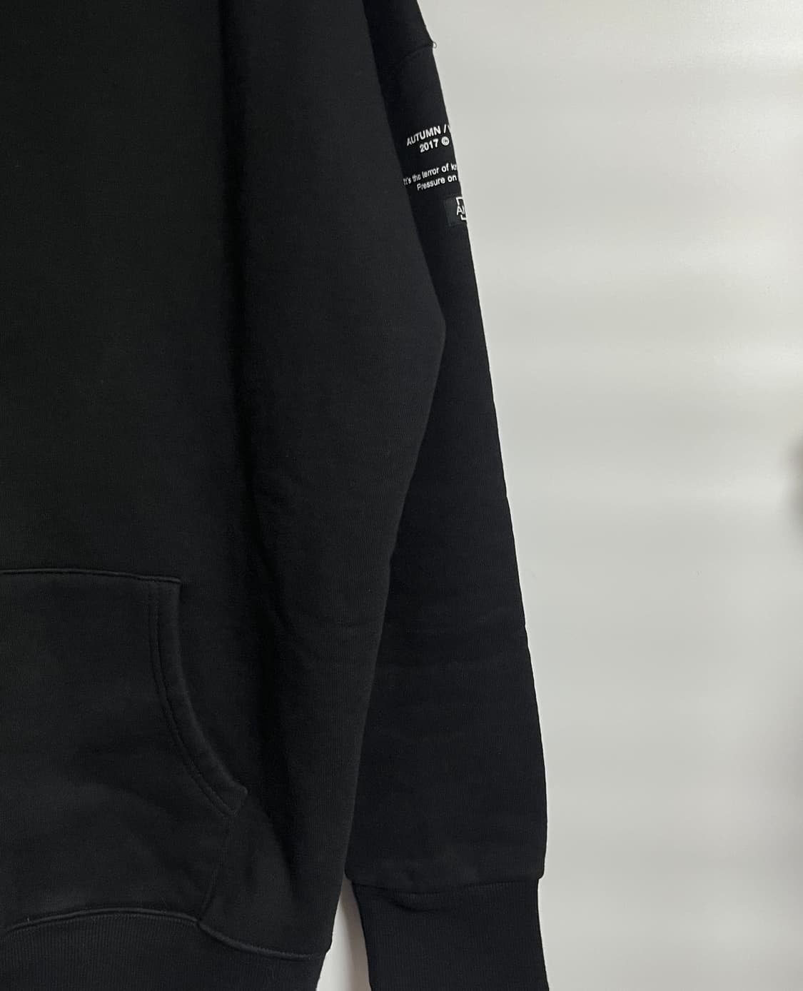 공용 앤더슨벨 기모 오버핏 후드 티셔츠 L 상품이미지2