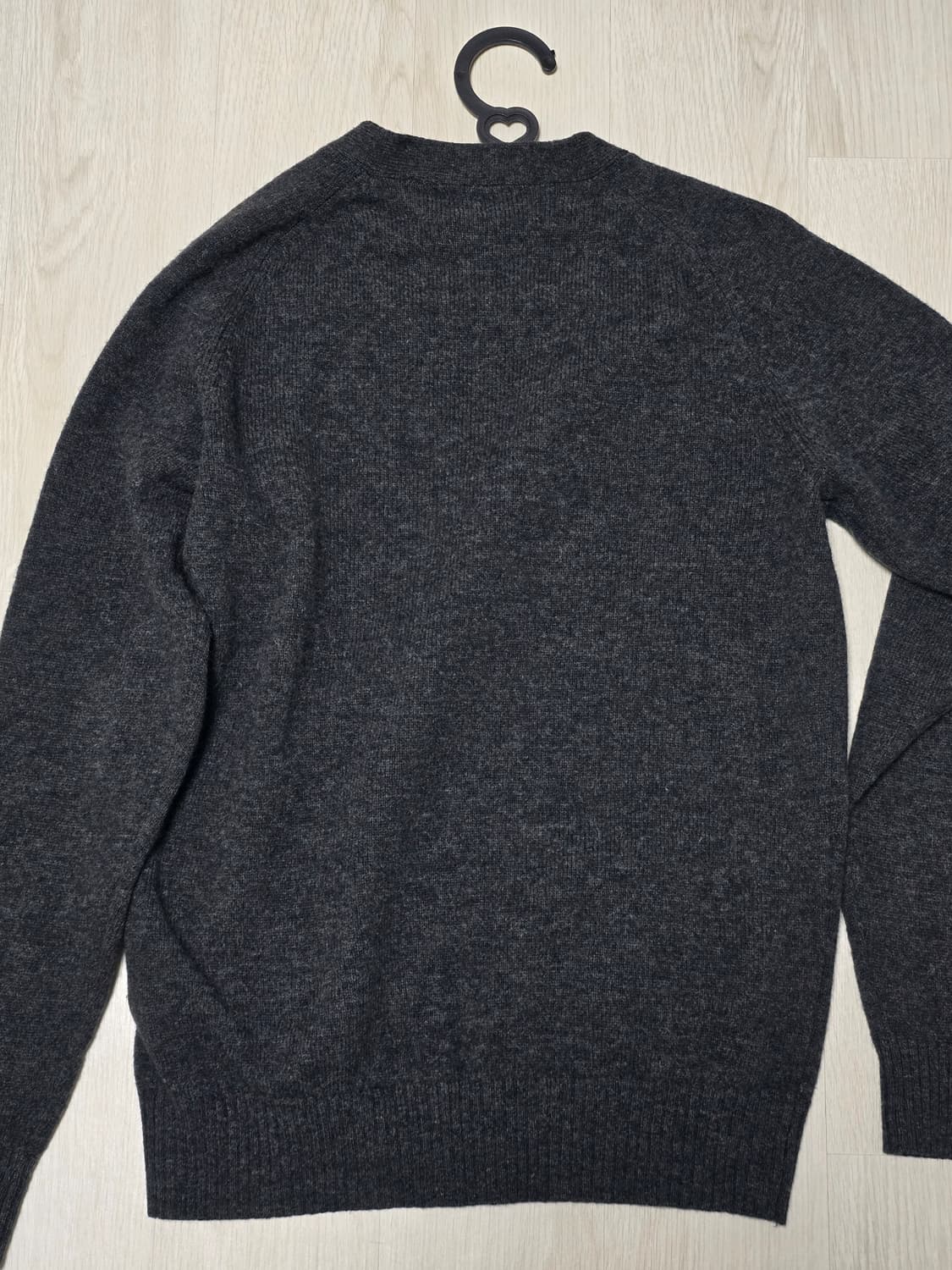 유니클로 퓨어 뉴 울 가디건 m 상품이미지5