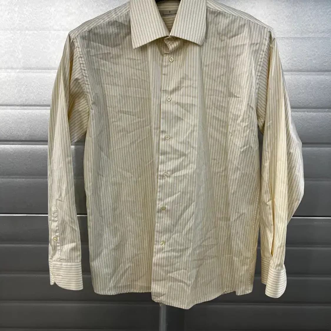 Ermenegildo Zegna 스트라이프 남성 셔츠 100-105 상품이미지2