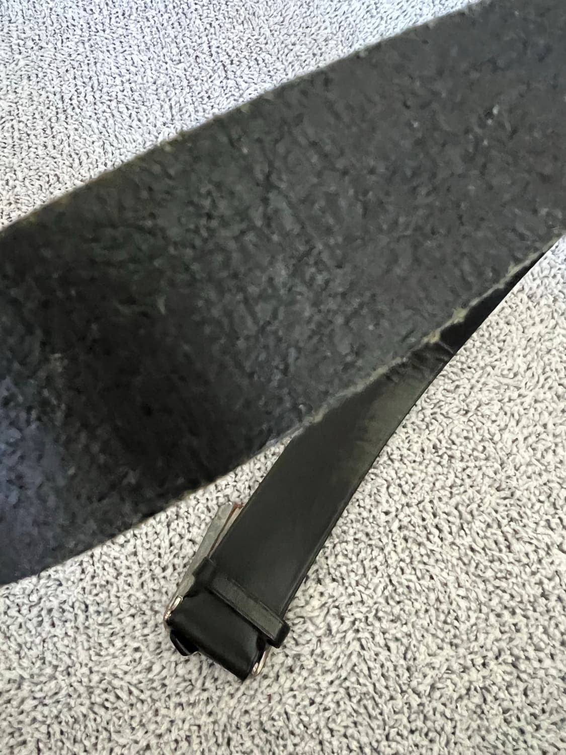 폴로 랄프 로렌 포니 로고 플라크 가죽 벨트 상품이미지5