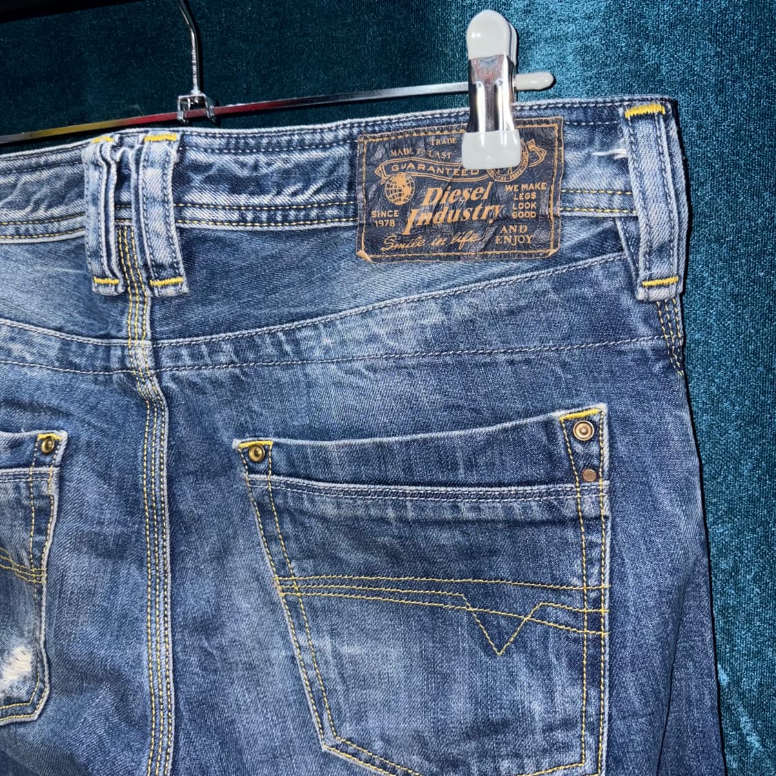 (33) 디젤 티멘 워싱 데미지 데님 팬츠 상품이미지5