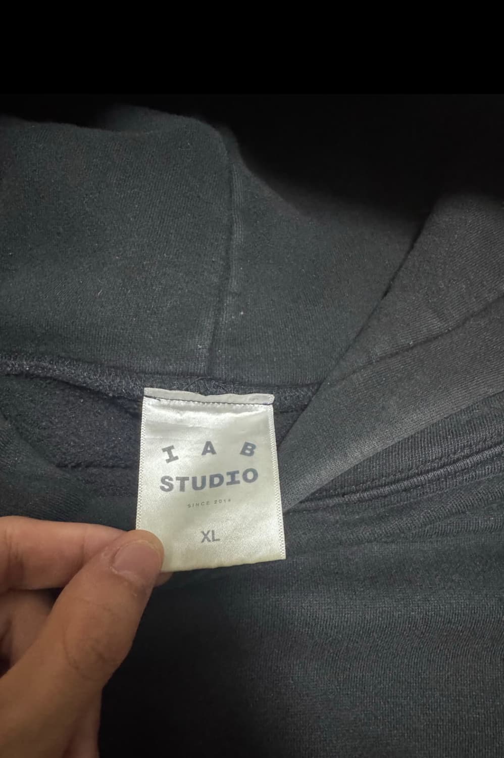 아이앱 스튜디오 후드 블랙 xl 상품이미지4