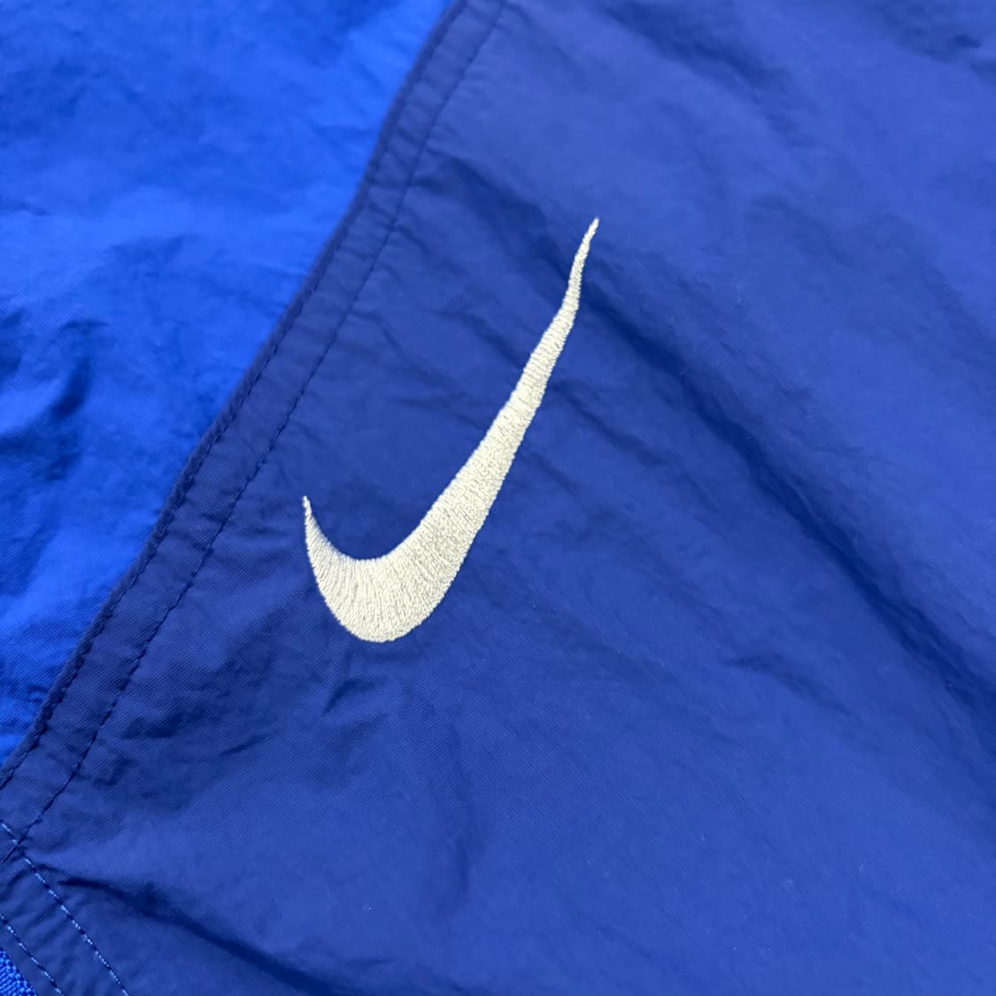 [M] 나이키 리이슈 빅로고 바람막이 블루 / 화이트 B493 상품이미지4