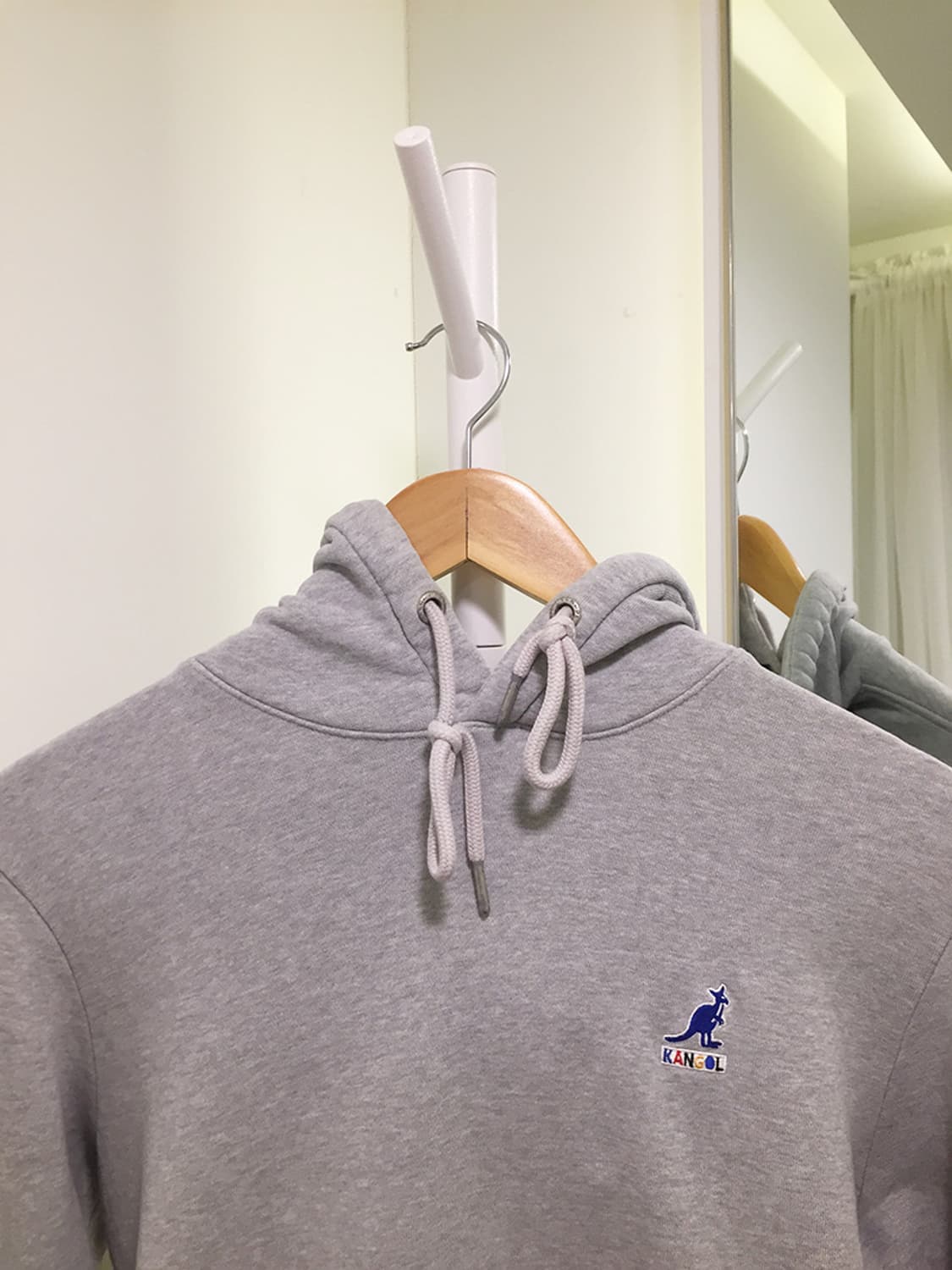 여성 캉골 로고 후드티 95~100 상품이미지4