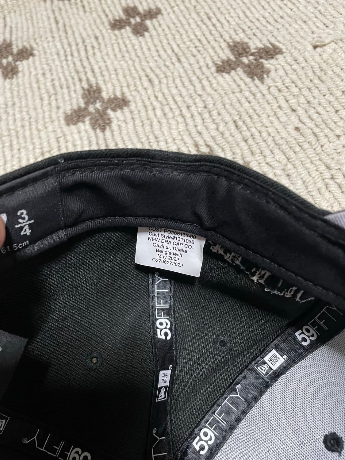 스투시 뉴에라 59fifty 7 3/4 상품이미지6