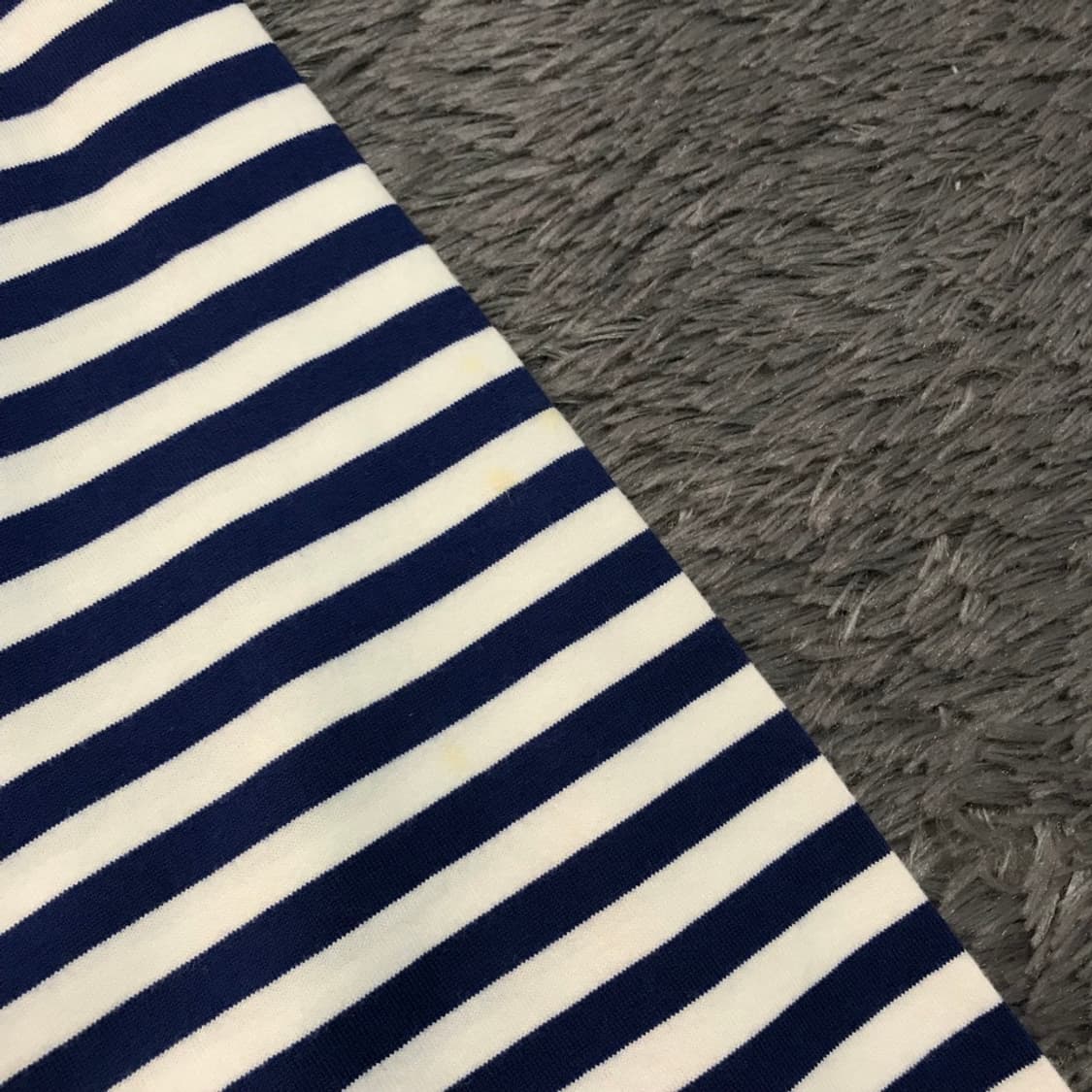 [[L] 꼼데가르송 레드하트 스트라이프 긴팔티셔츠@231  상품이미지7