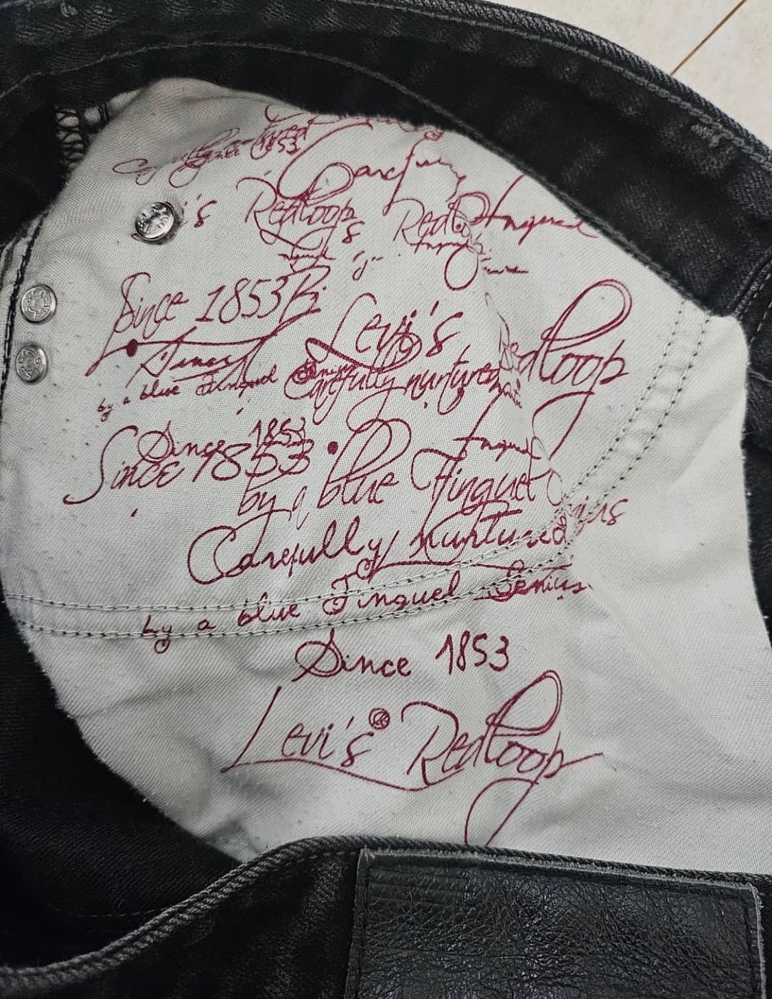 리바이스 레드룹(Redloop) 데님팬츠 상품이미지8