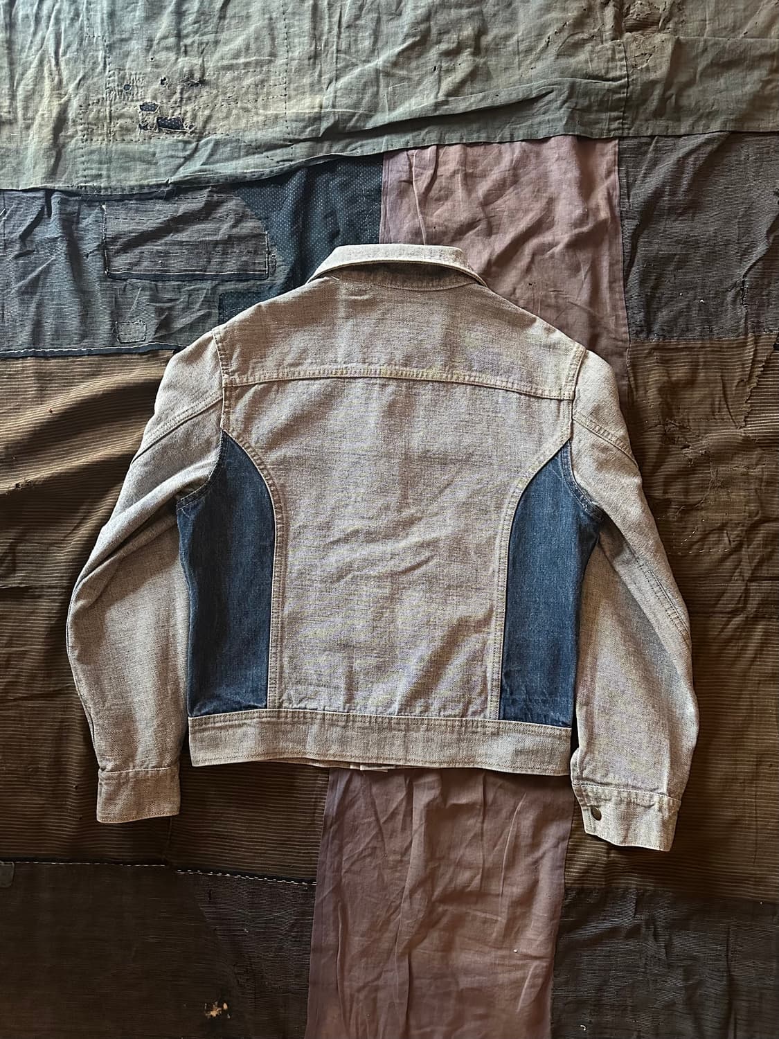 70s USA LEE Reversible Denim Jacket 상품이미지9