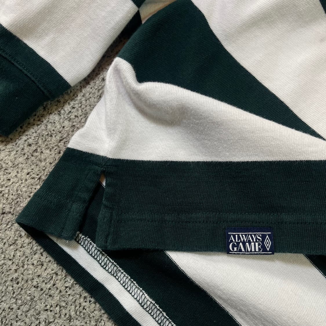 엄브로 스트라이프 럭비 PK 롱슬리브 상품이미지3