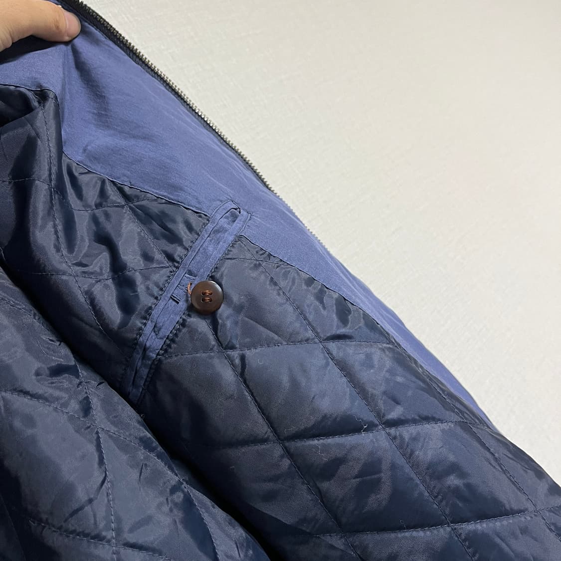 빈티지 큐프라 블루종 자켓 상품이미지9