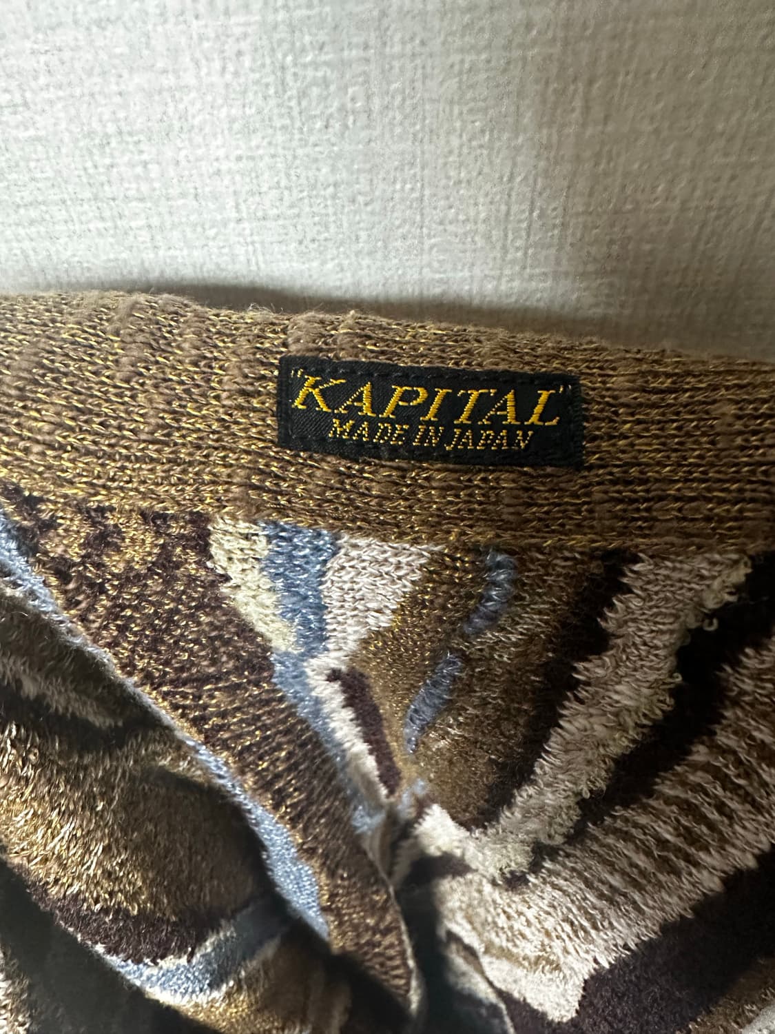 3) 캐피탈 가우디 가디건 브라운 상품이미지3