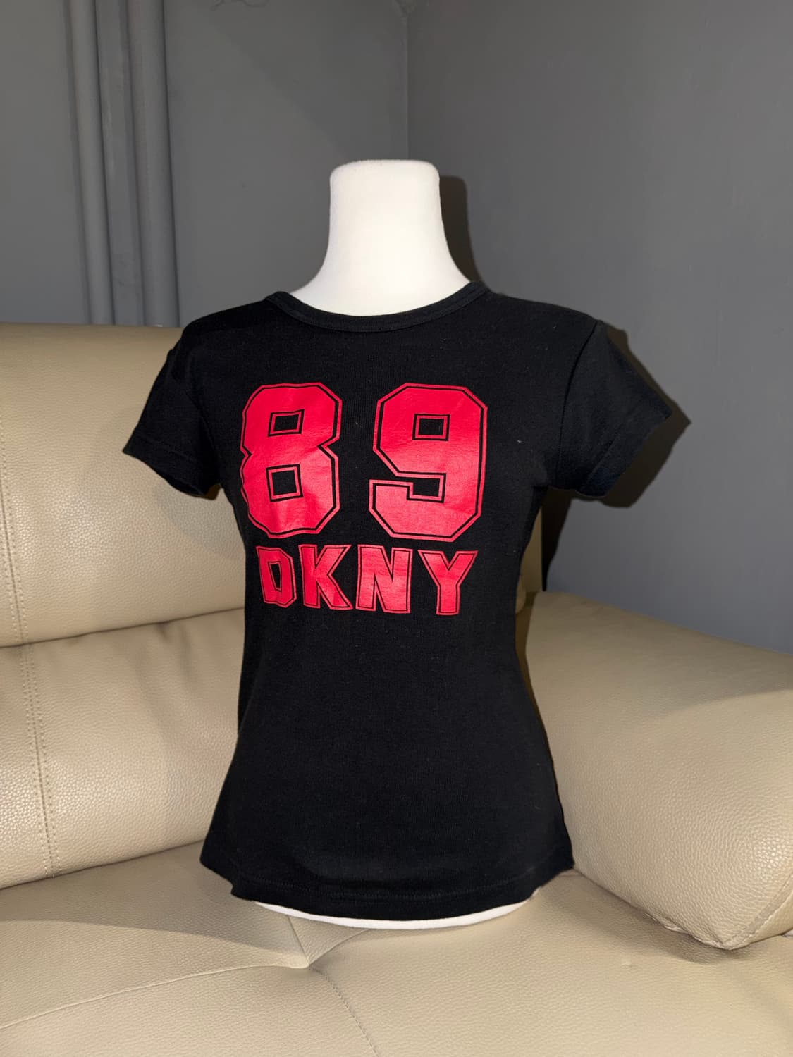 Dkny numbering point t-shirt 상품이미지1