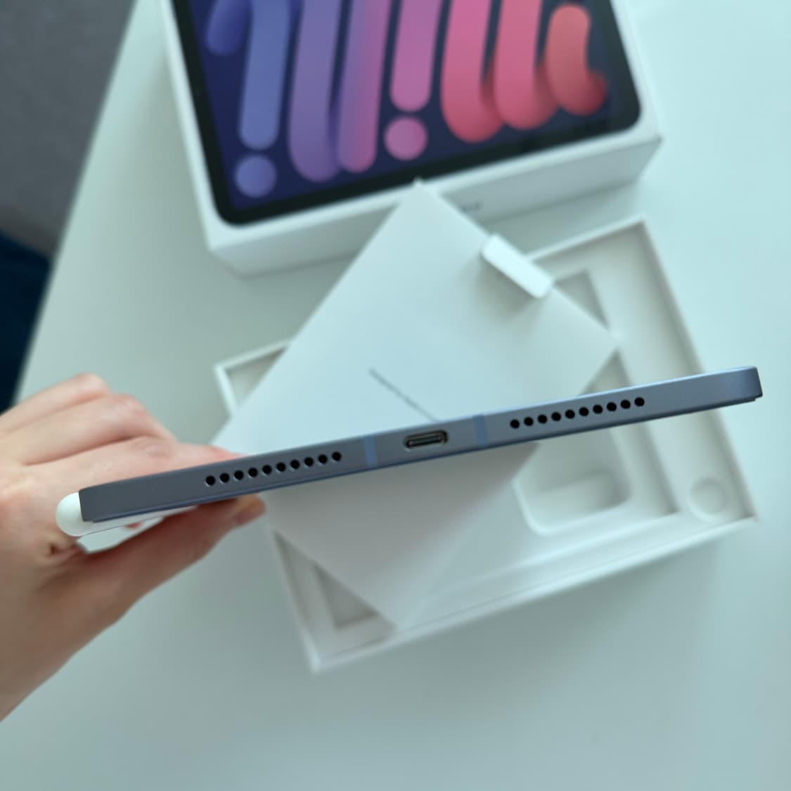 아이패드 미니 6세대 퍼플 셀룰러 64gb + 애플펜슬 상품이미지2