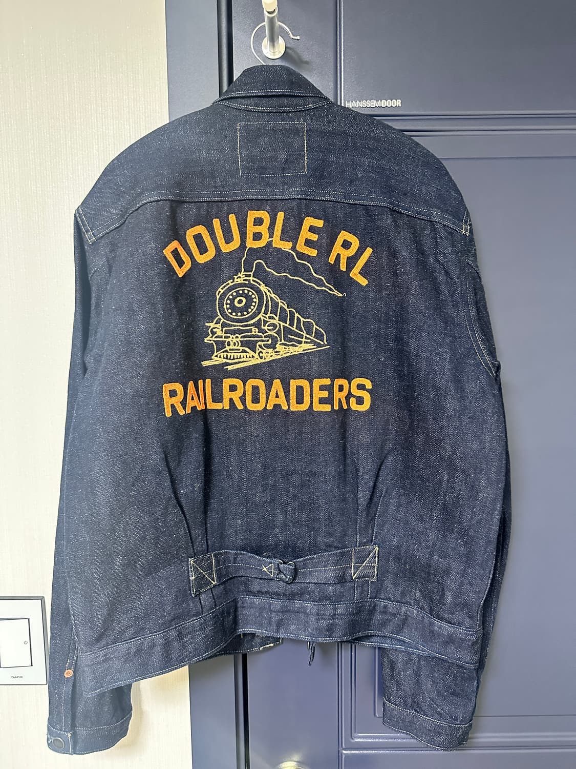 RRL 레일로드 임브로이더 데님자켓 M 상품이미지3