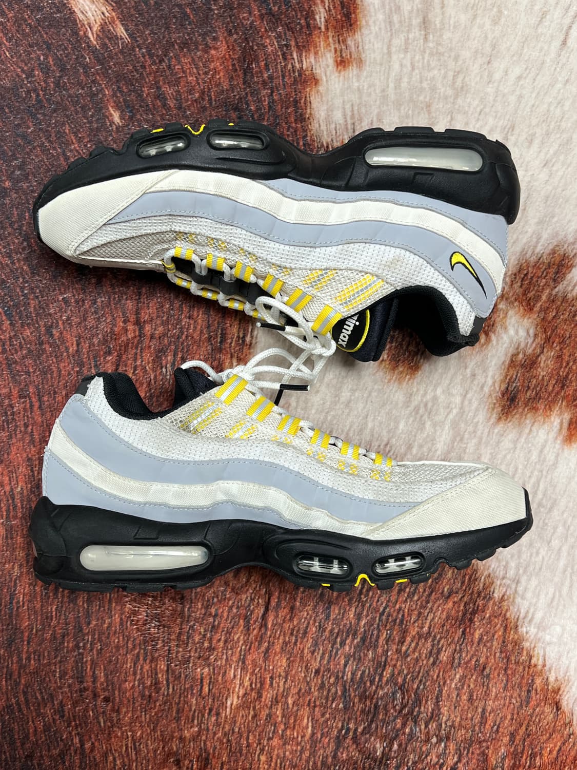 [290] 나이키 에어맥스 95 에센셜 화이트 투어 옐로우 상품이미지2