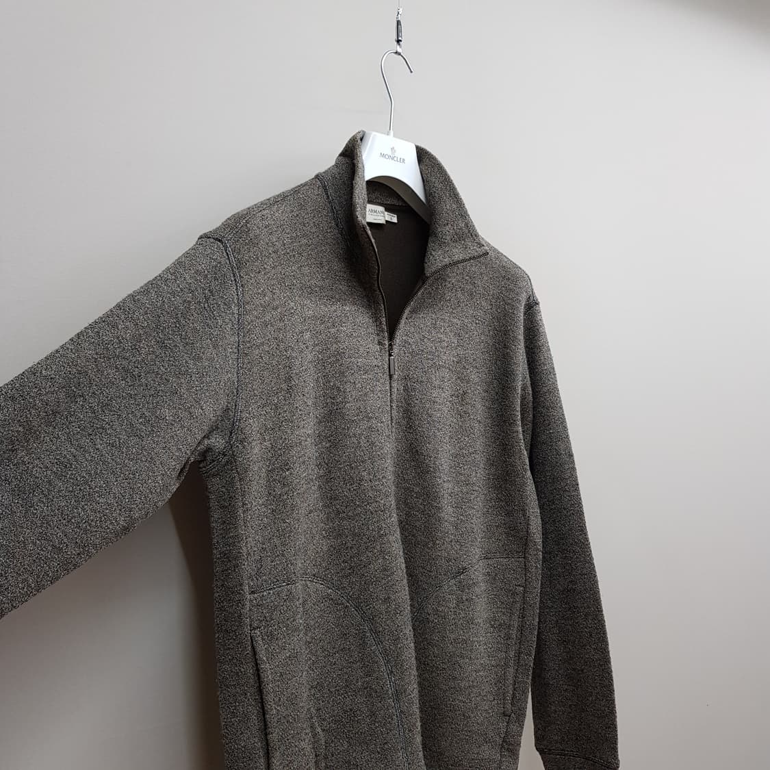 알마니꼴레지오니 울 블렌드 니트 자켓 L사이즈 상품이미지3