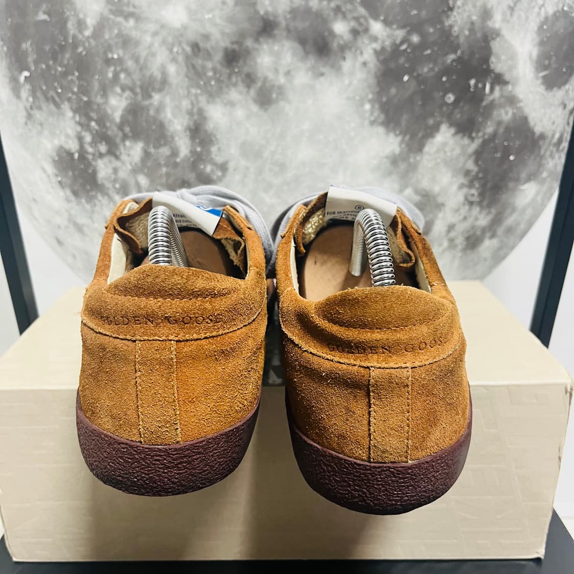 정품 43) 골든구스 브라운 누벅 스니커즈 275~280 상품이미지4