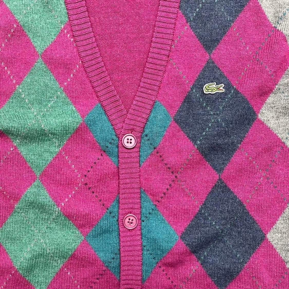 LACOSTE 아가일 가디건 5 상품이미지5