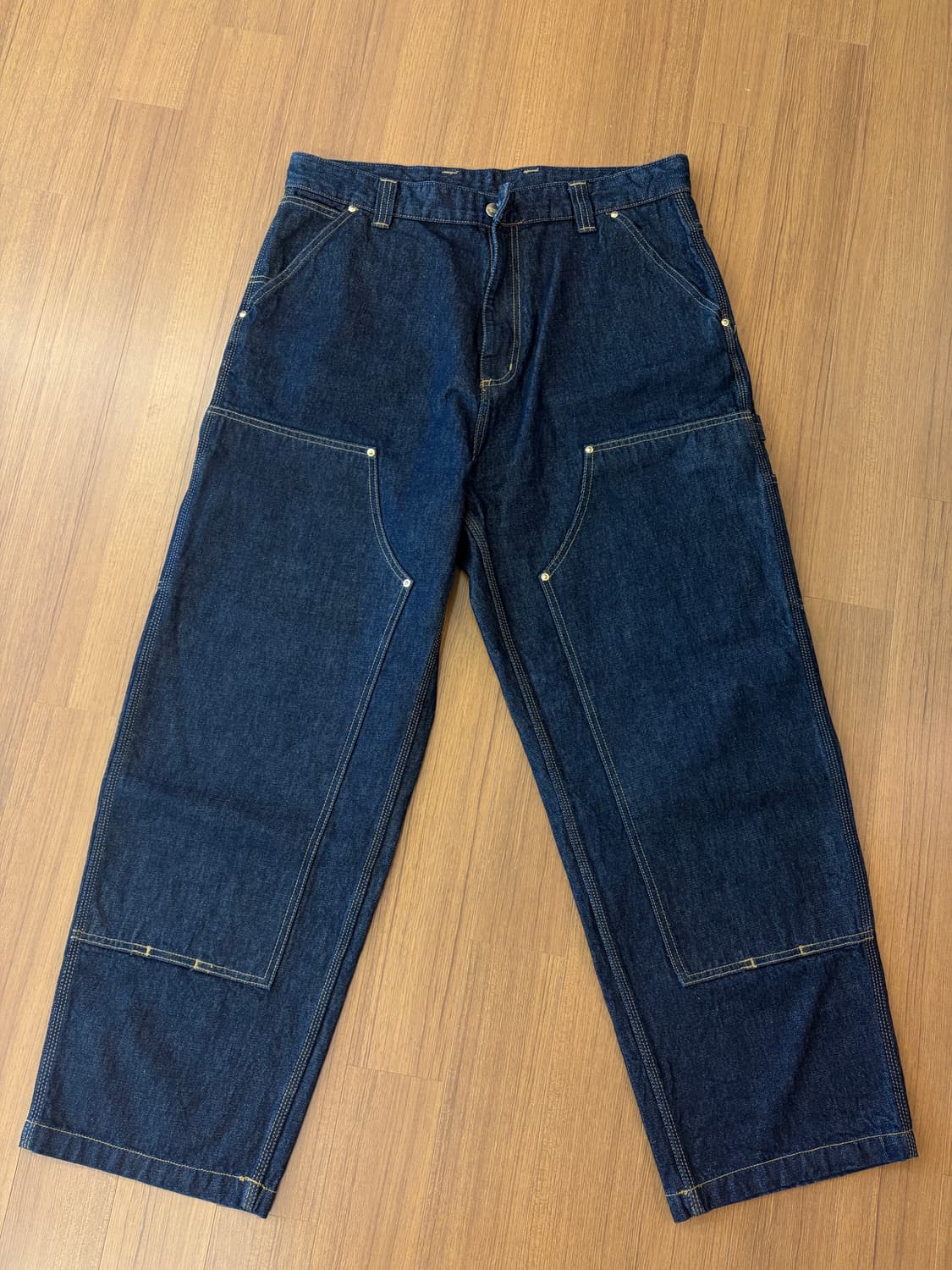 칼하트 WIP 카펜터 더블니 내쉬 데님팬츠 M 상품이미지1