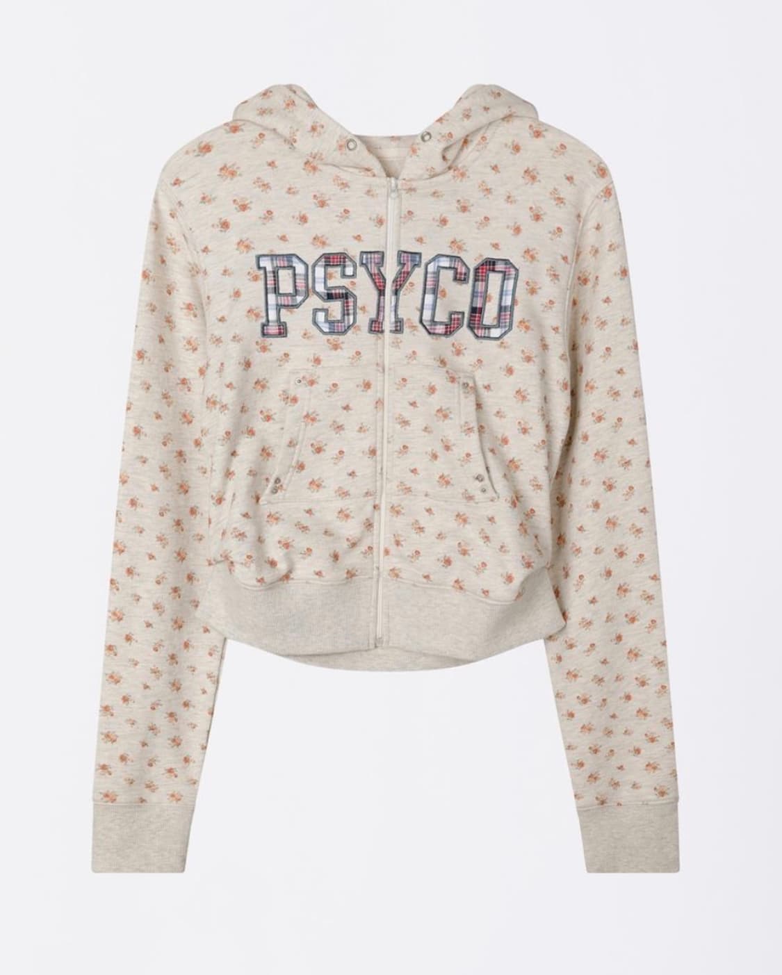 스컬프터 플라워 후드집업 상품이미지1