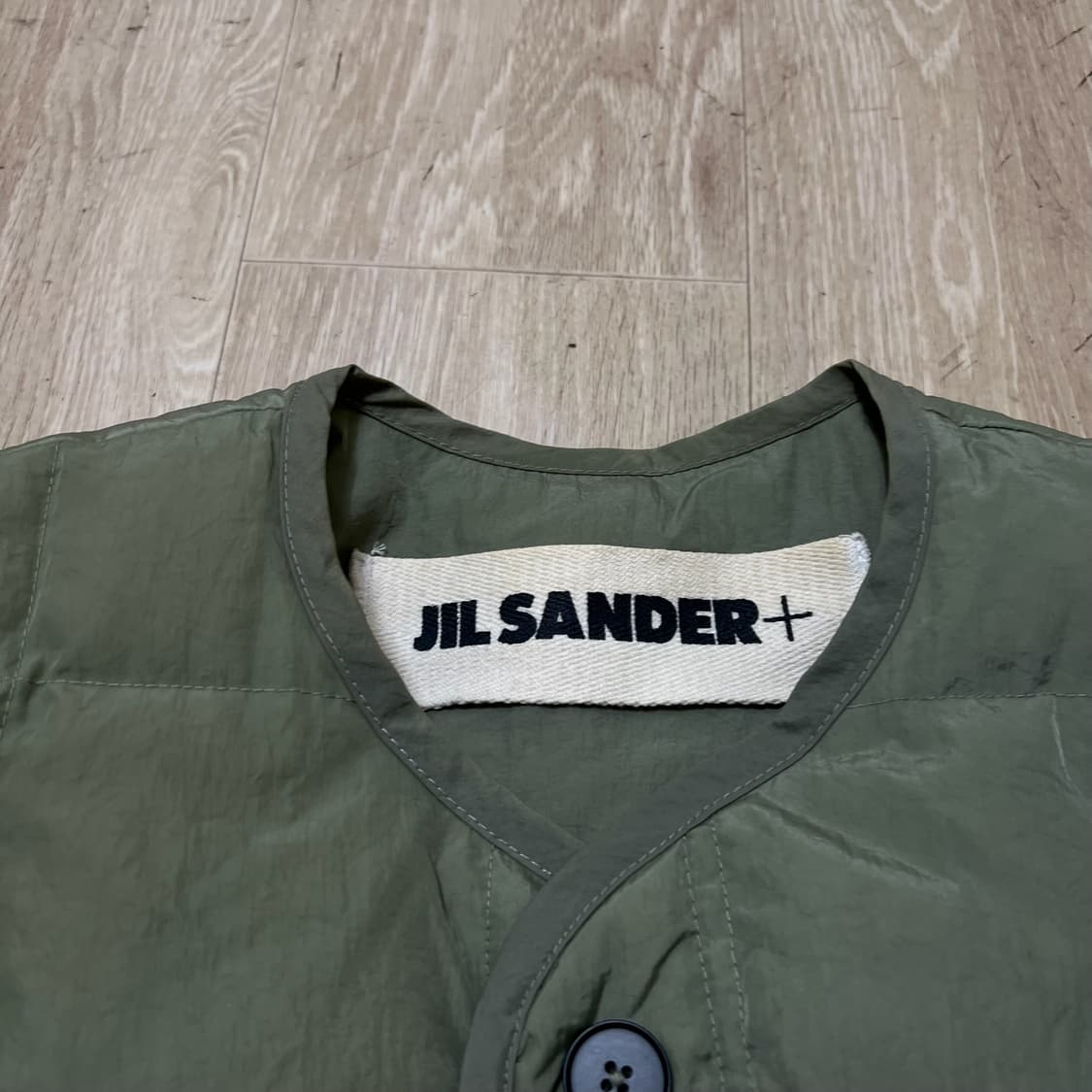 질샌더 나일론 캔버스 덕다운 패딩 S 상품이미지4