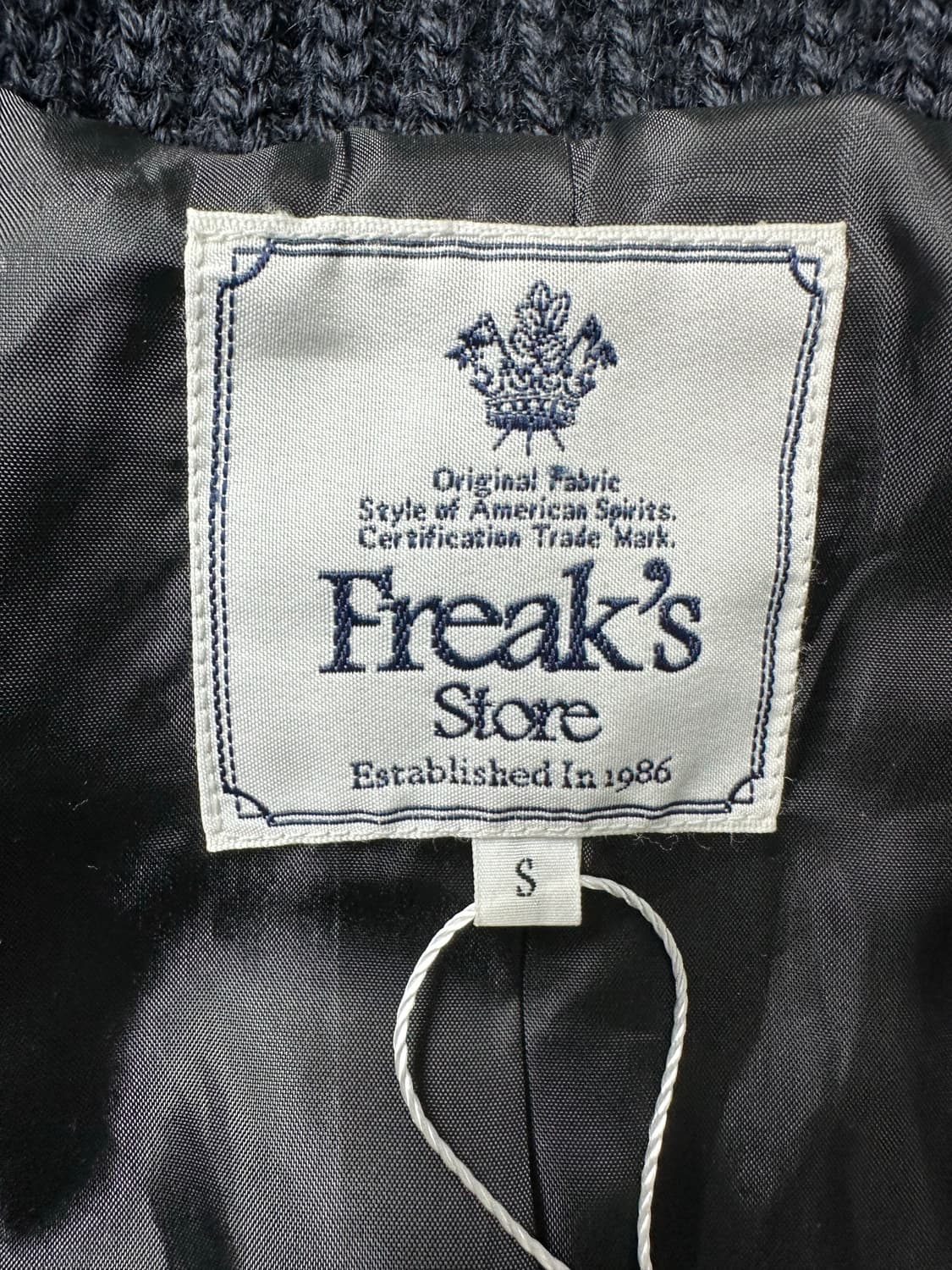 Freak’s Store Knit Collar Wool Jacket 상품이미지6