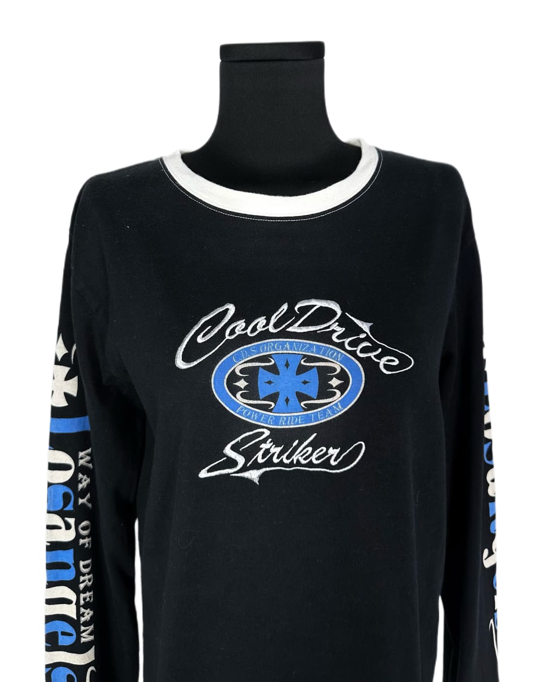 blue logo lettering t-shirt 상품이미지3