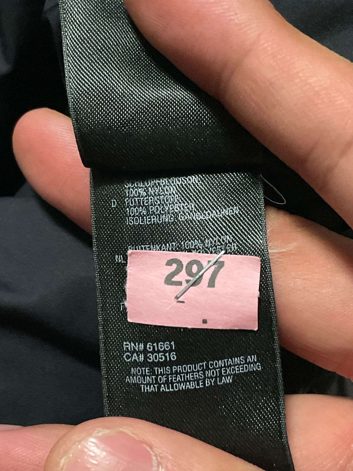 NORTH FACE 노스페이스 눕시700 조끼 패딩 베스트 무광 블랙 상품이미지9