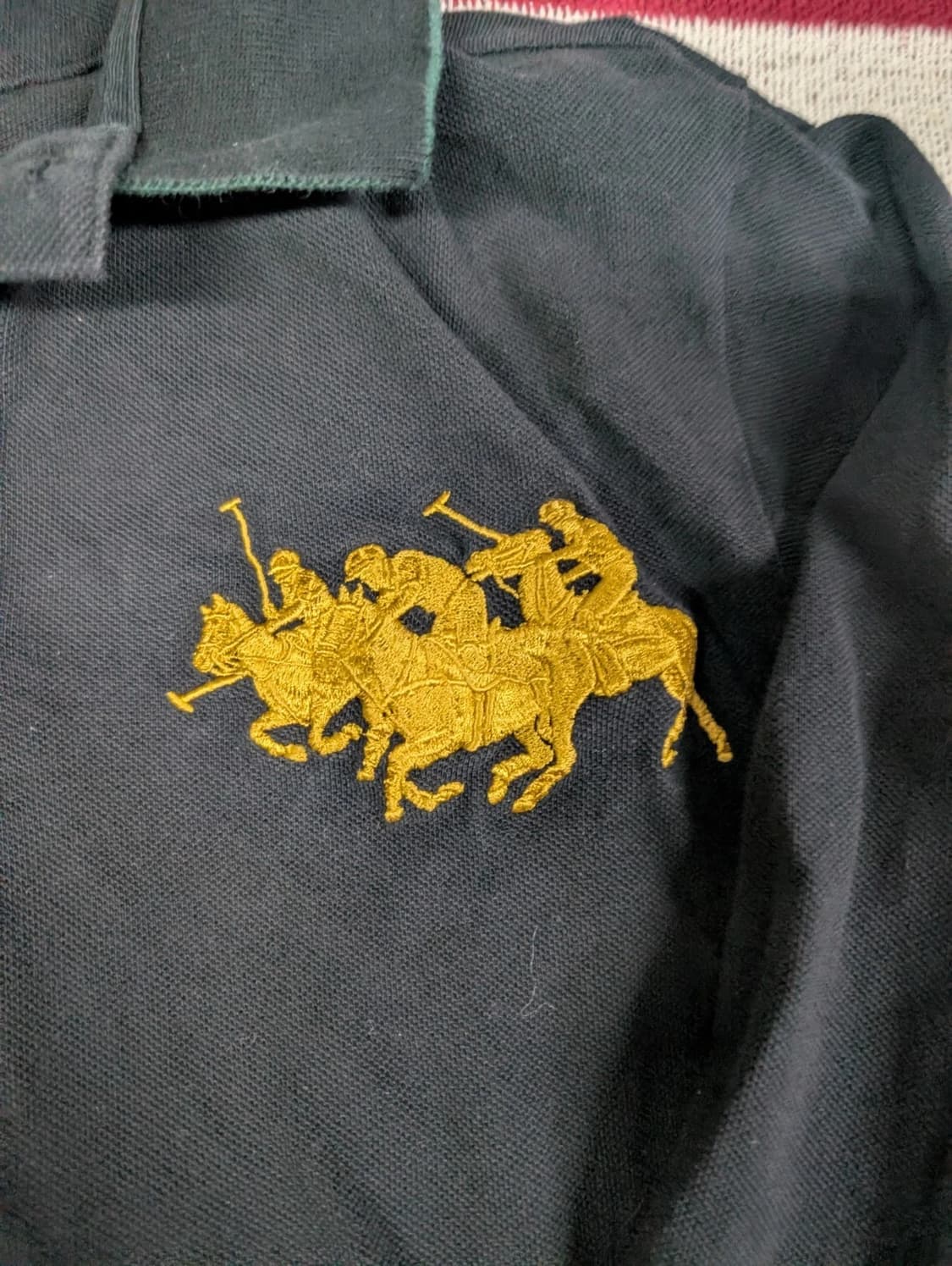 폴로 랄프로렌 커스텀 슬림핏 트리플 포니 롱 슬리브 상품이미지4