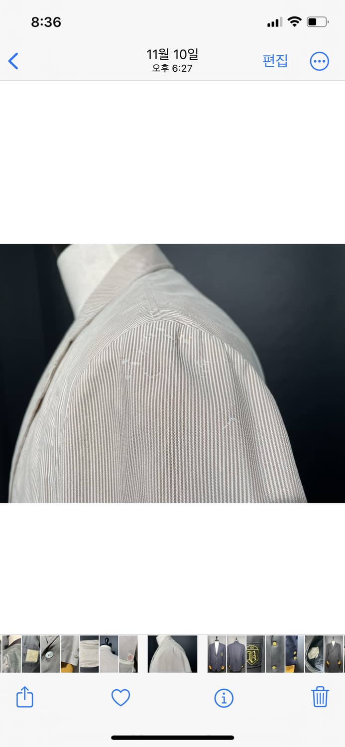 60년대 jpress 빈티지 블레이저 40사이즈 브룩스브라더스 폴로 상품이미지4