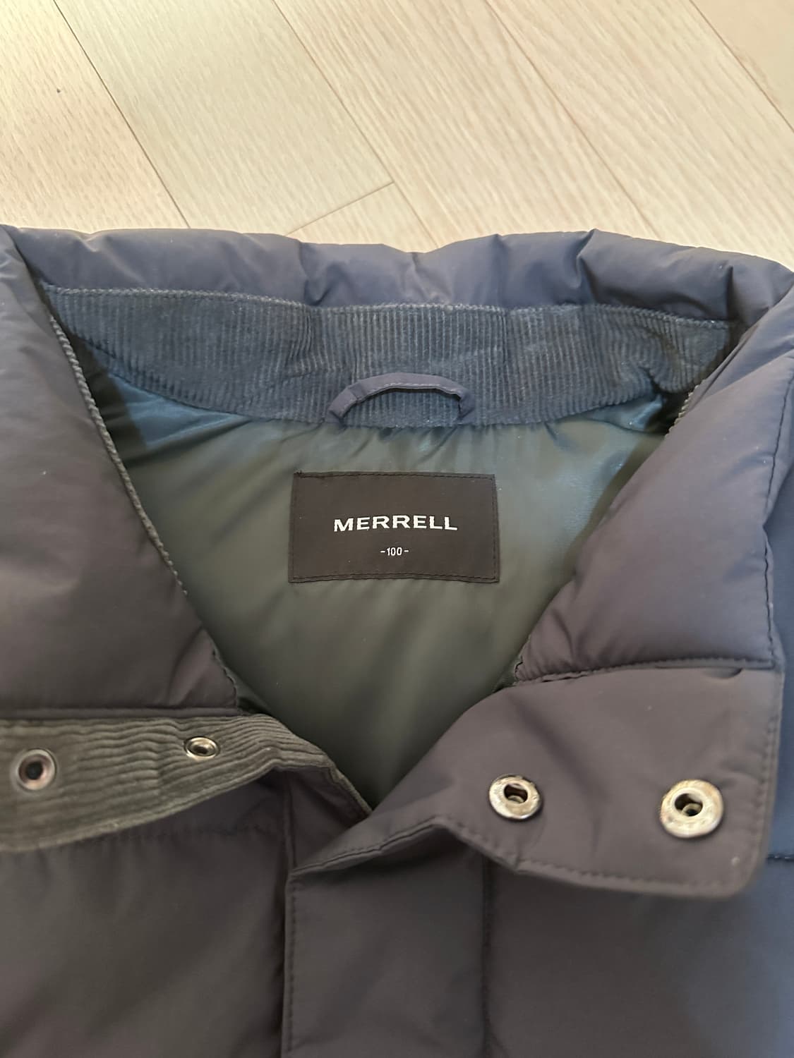 머렐 코듀로이 패딩조끼 100(L) 공용 상품이미지2