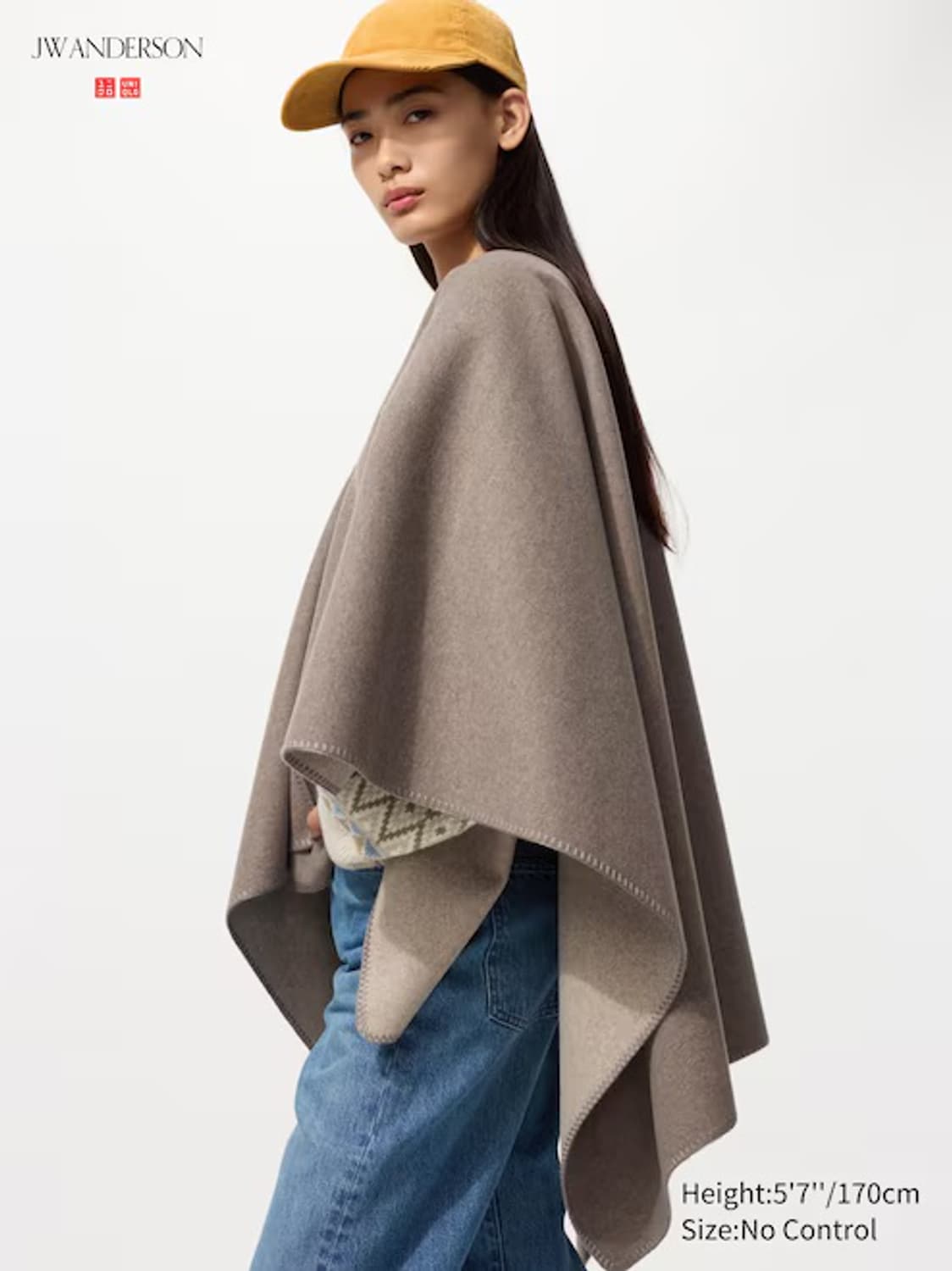 JW Anderson X Uniqlo poncho 상품이미지2