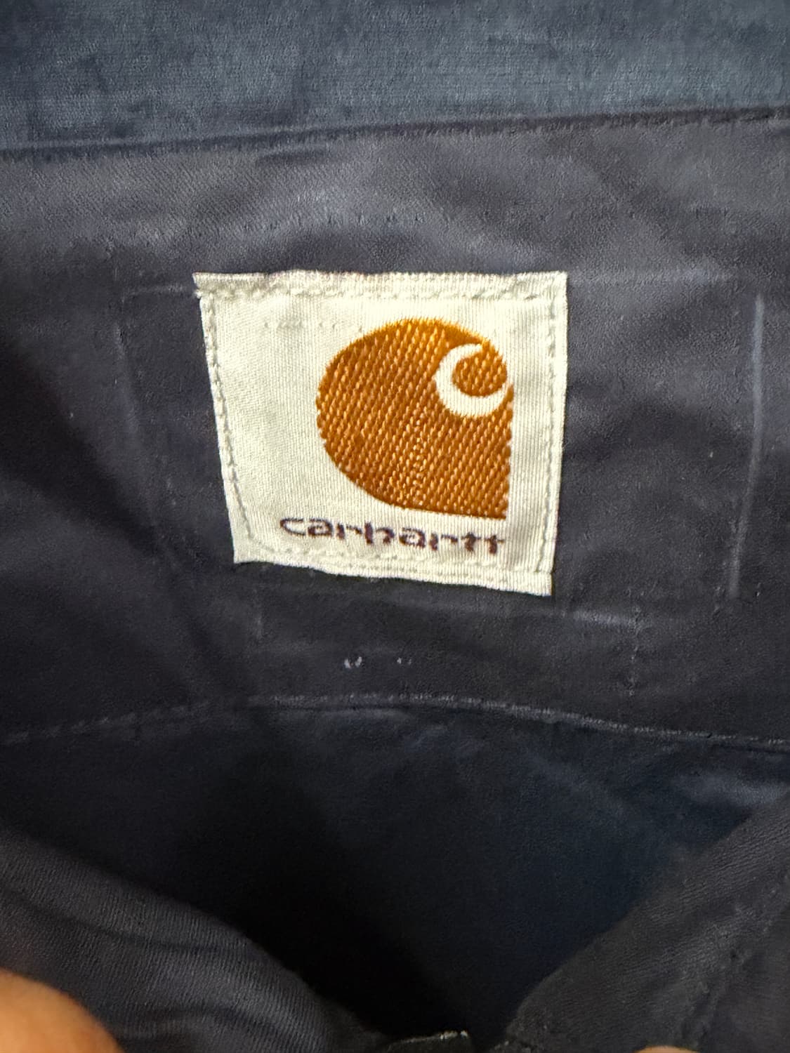 칼하트 트랙 윈드 브레이커 네이비 F 상품이미지4