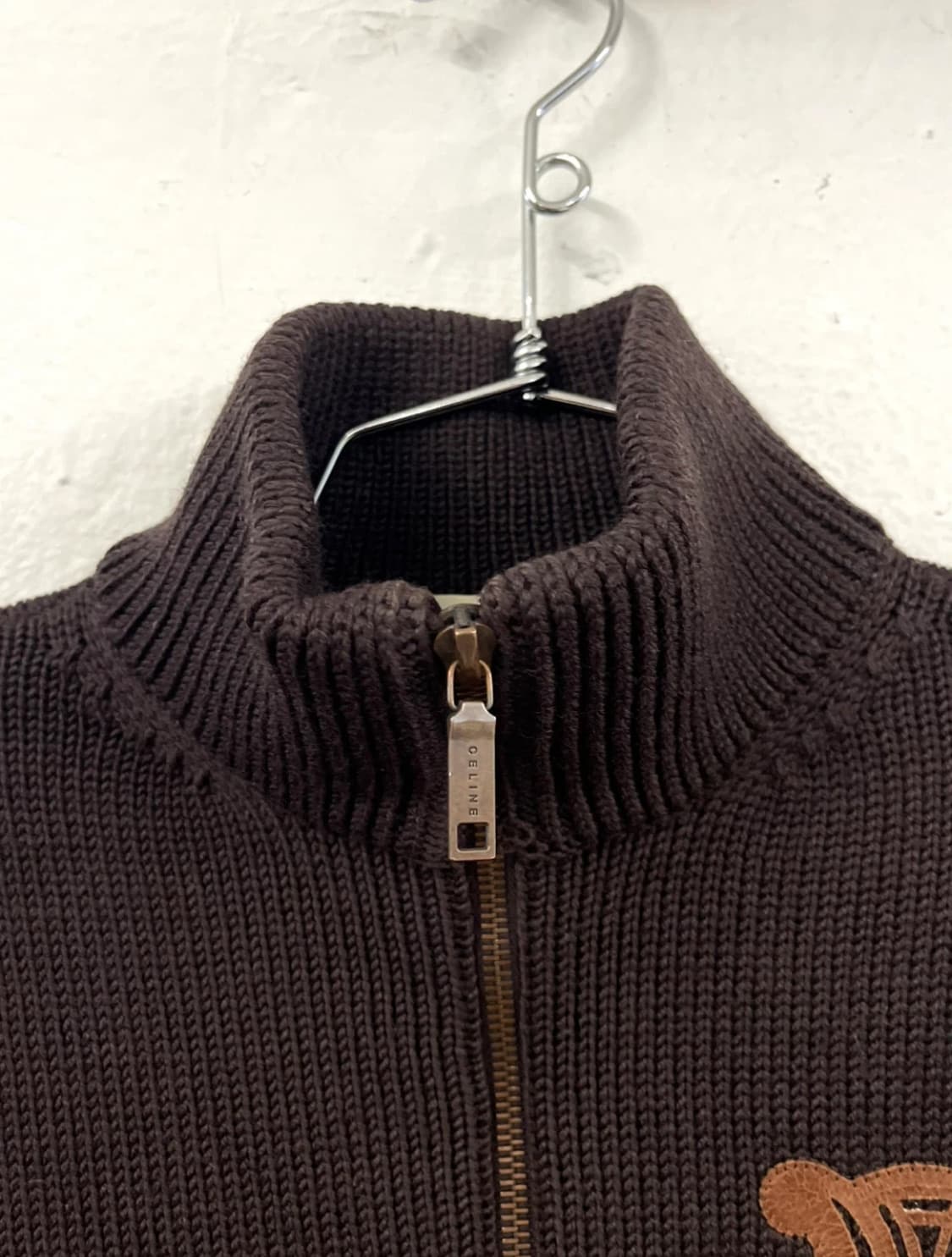 셀린느 피비파일로 니트 하프 집업 상품이미지3