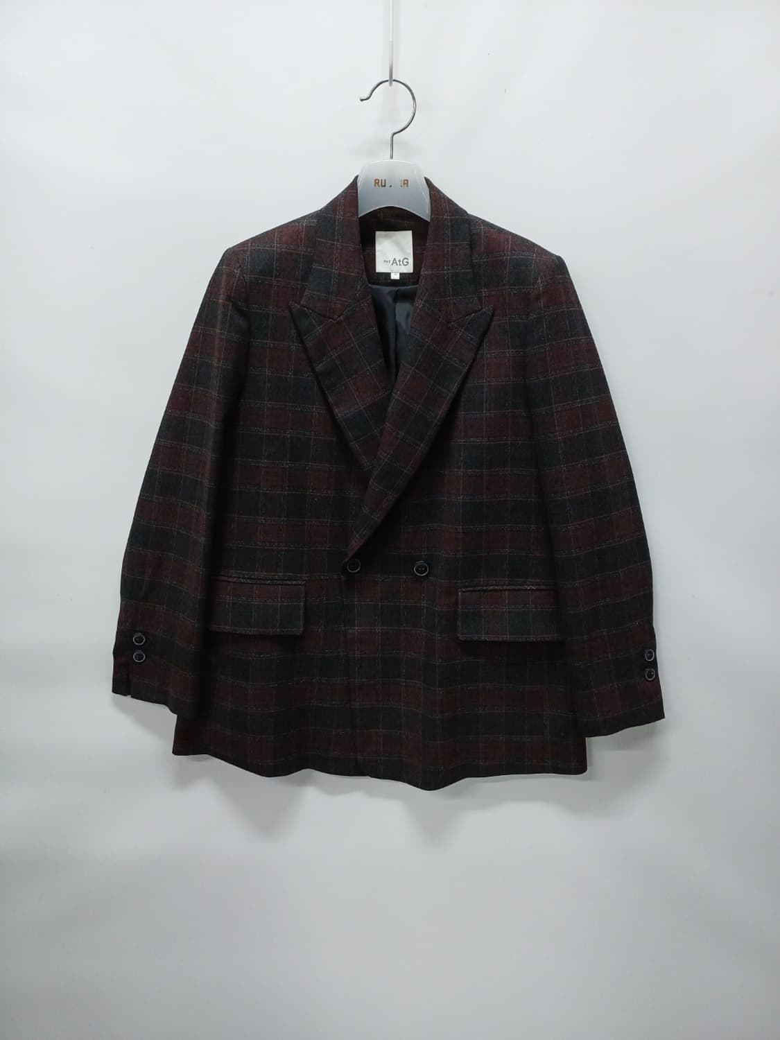 더엣지(AtG) 타탄체크 블레이져 자켓 (여성66~66반) 상품이미지1