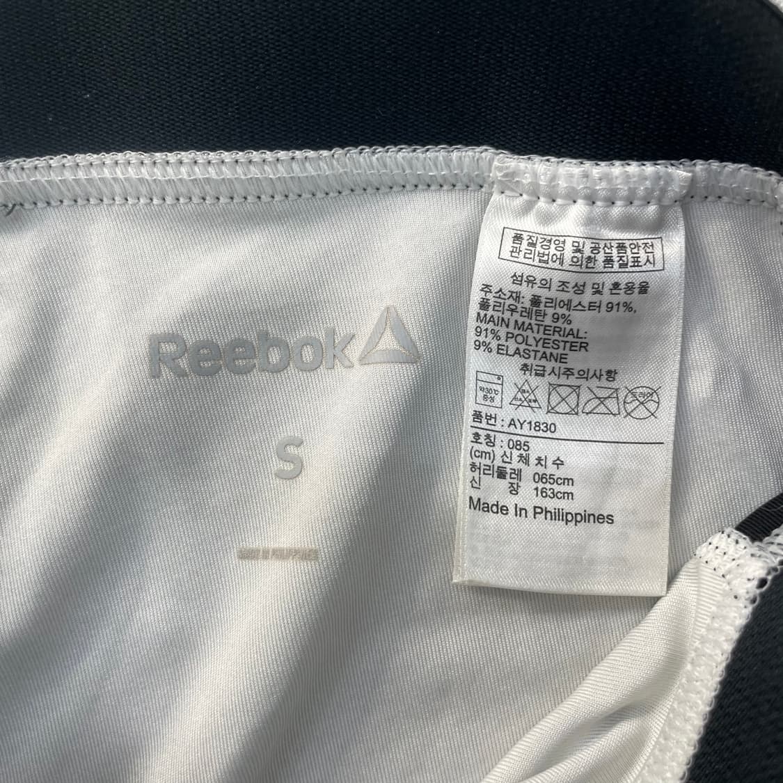 S 리복 여성 패턴 운동 레깅스 0304S2 상품이미지2