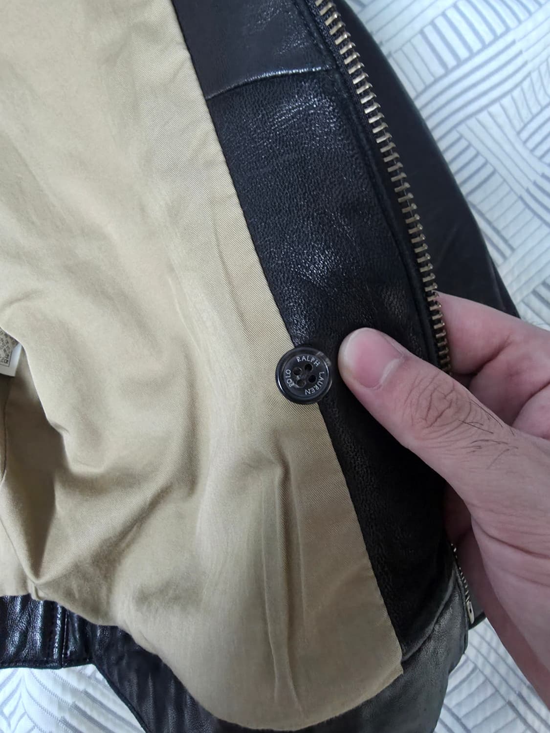 폴로 레더 맥스웰 쉽스킨 가죽자켓 polo maxwell 상품이미지7