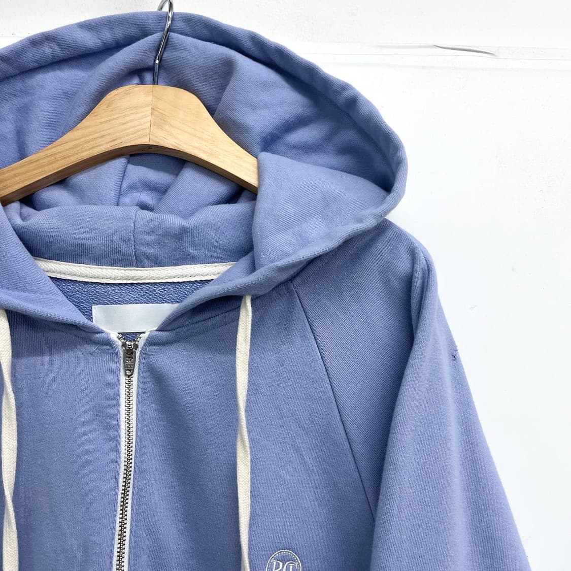 렉토 라벤더 반집업 후드티 상품이미지3