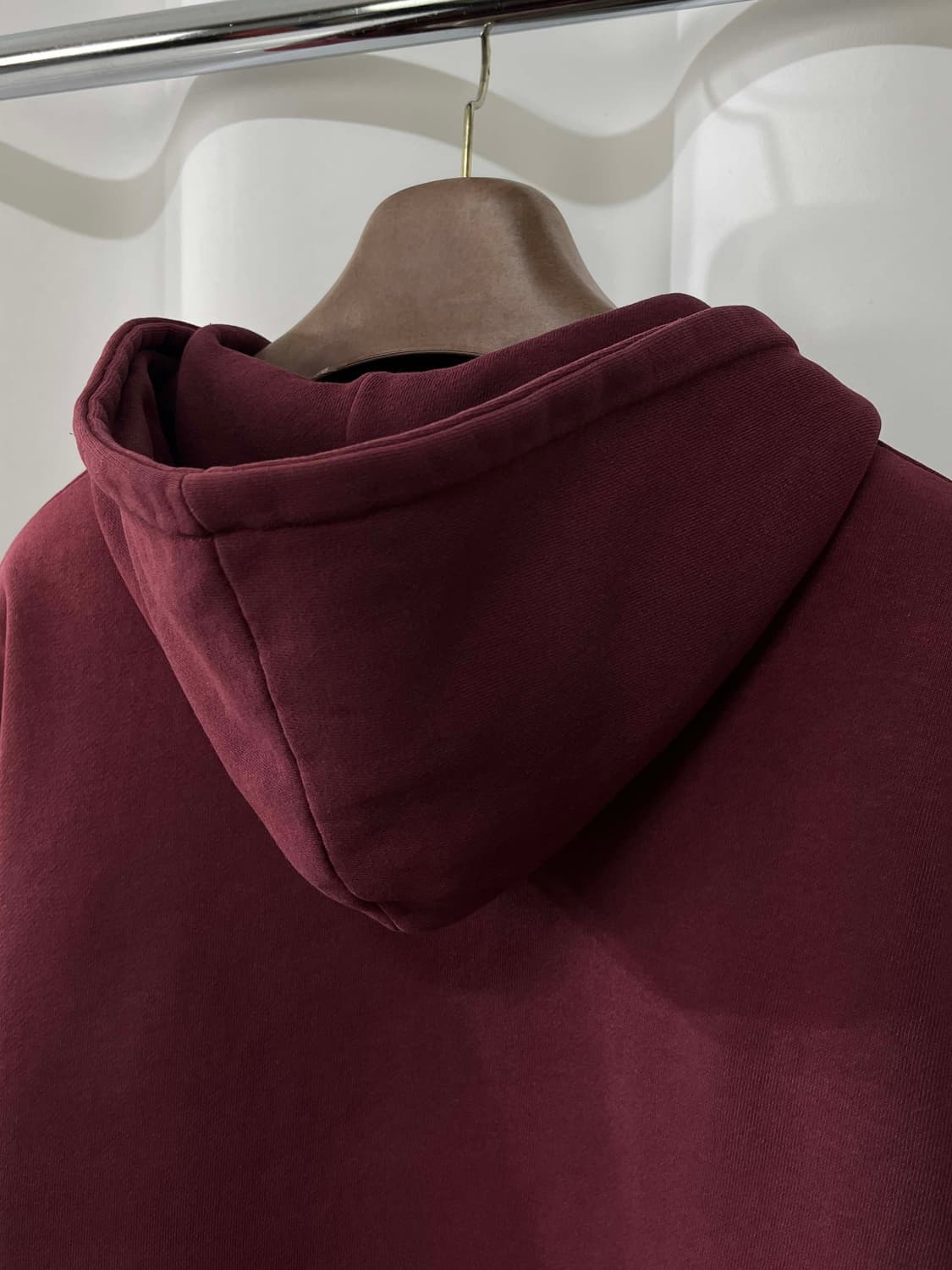 00's 폴로 랄프로렌 버건디 스펠아웃 빈티지 후드티 스웻셔츠 상품이미지6