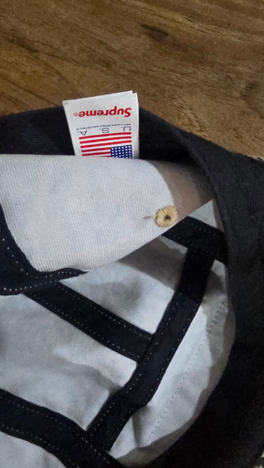 슈프림 워시드 치노 트윌 캠프캡 레오파드  23FW 상품이미지5