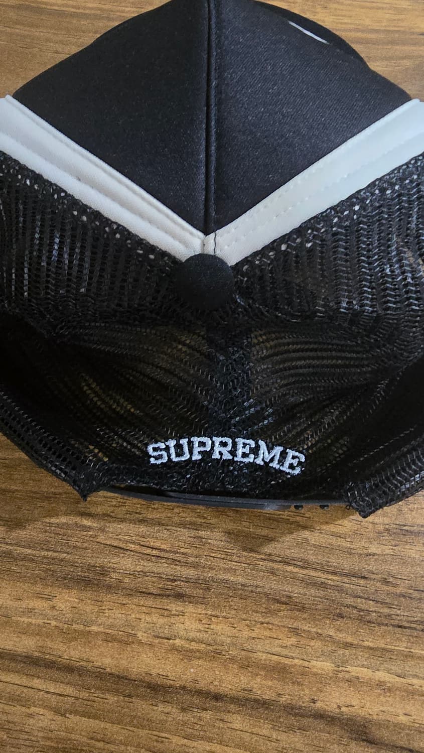 슈프림 월드와이드 메쉬 백 5패널 블랙 20SS 상품이미지3