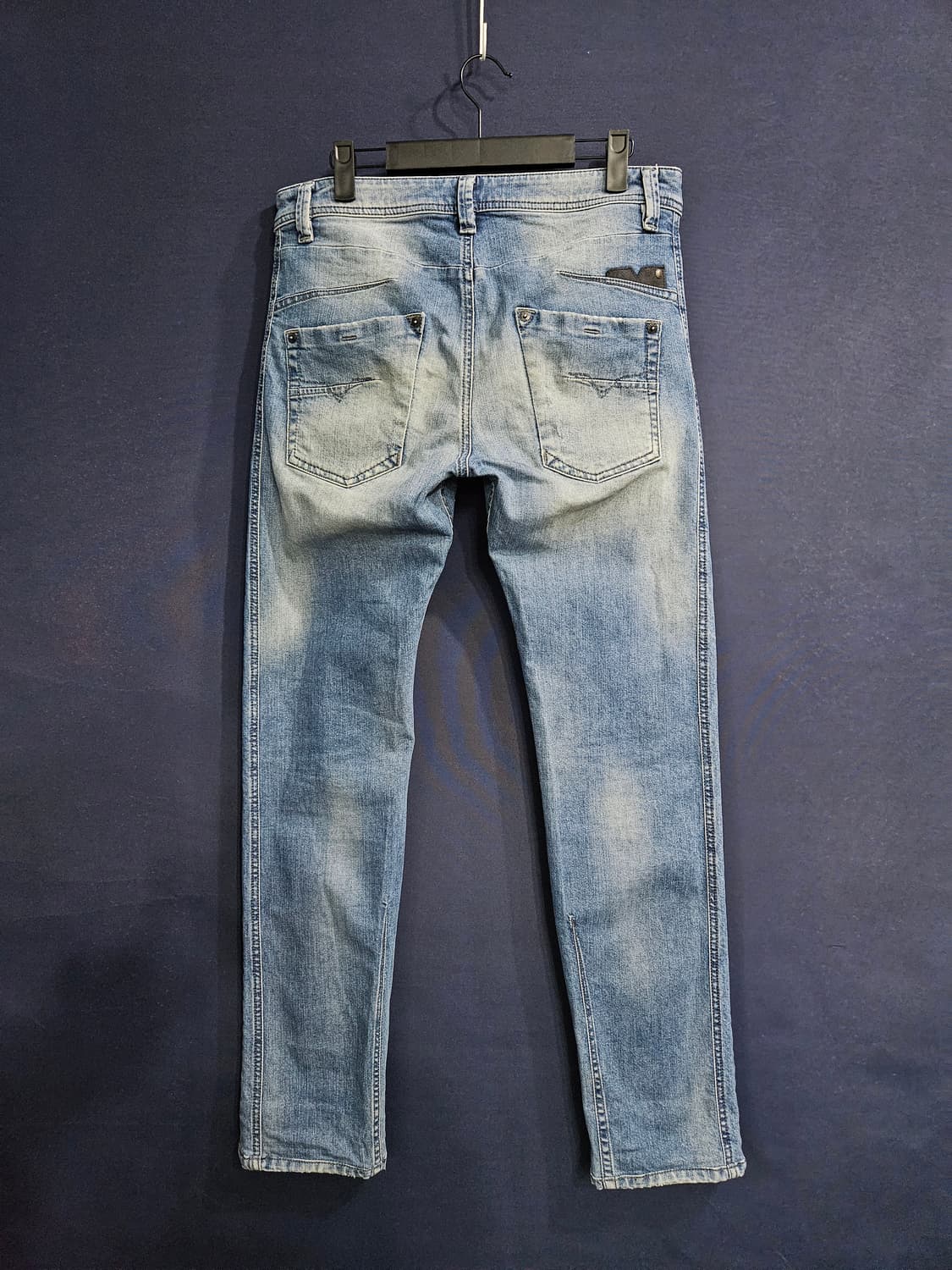 디젤 블루 남성 슬림핏 허리 31~32 데님팬츠  상품이미지2