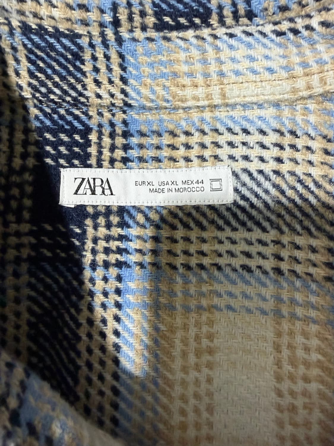 자라 ZARA 체크 아우터 셔츠 상품이미지2