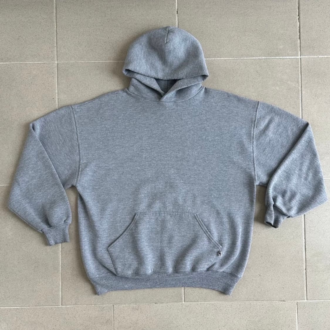 90s 빈티지 러셀 후드 그레이 L USA 상품이미지1